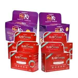 Total Star Cápsulas KrillOmex + MioK2