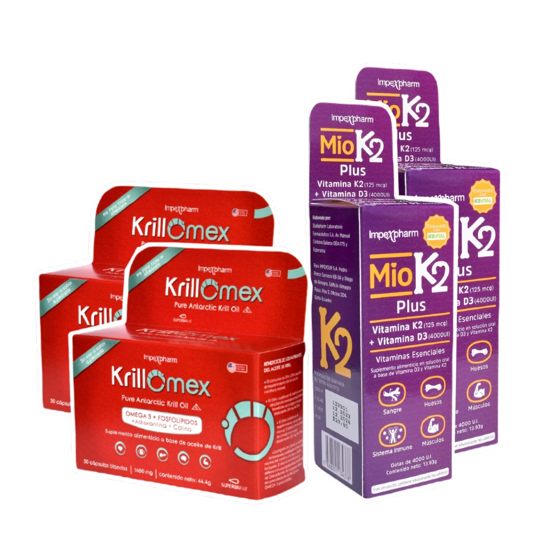 Combinación Total KrillOMex + MioK2 Plus