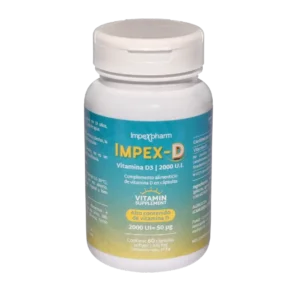 Impex-D | Vitamina D3 2000 UI