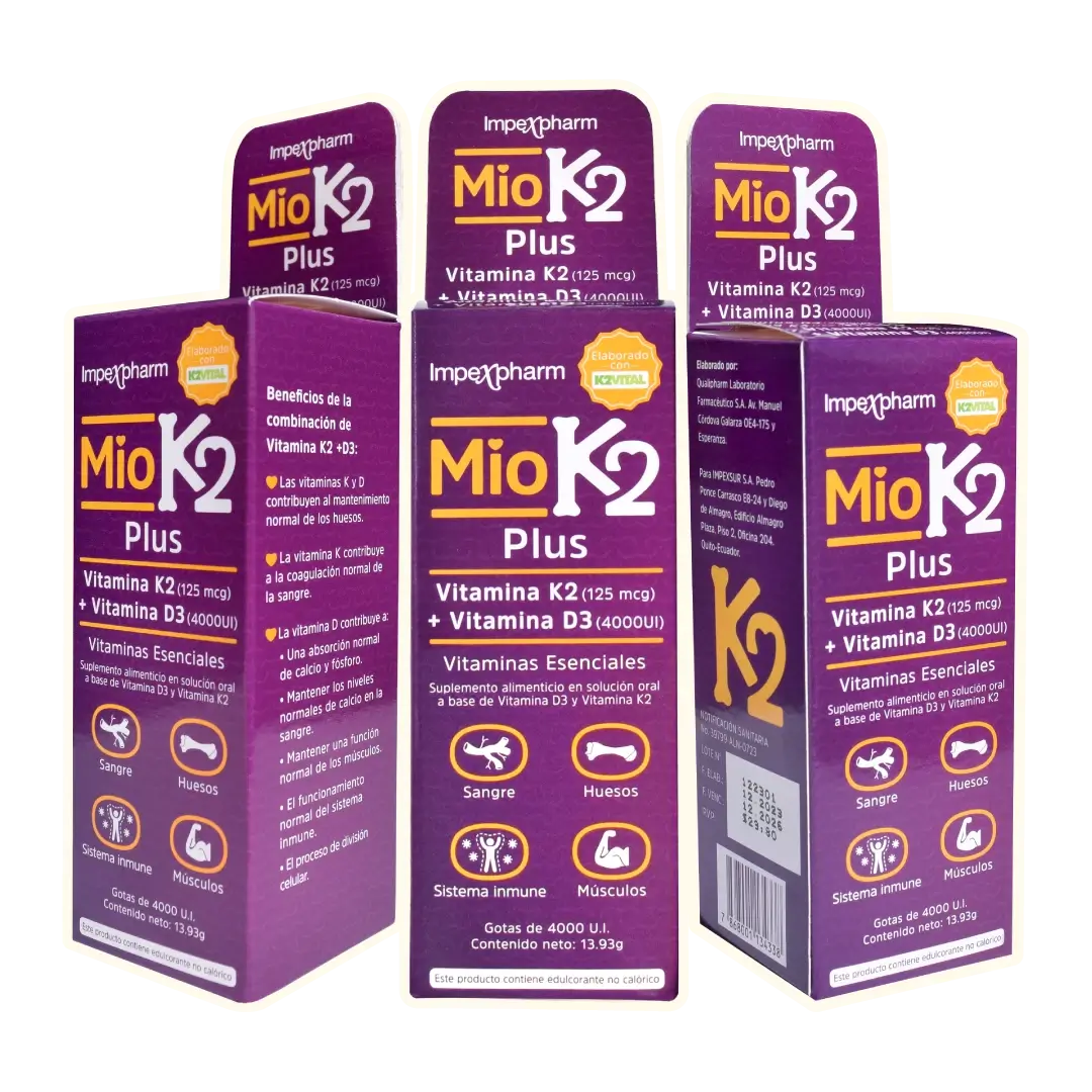 Promo x3 Miok2 Plus Gotas