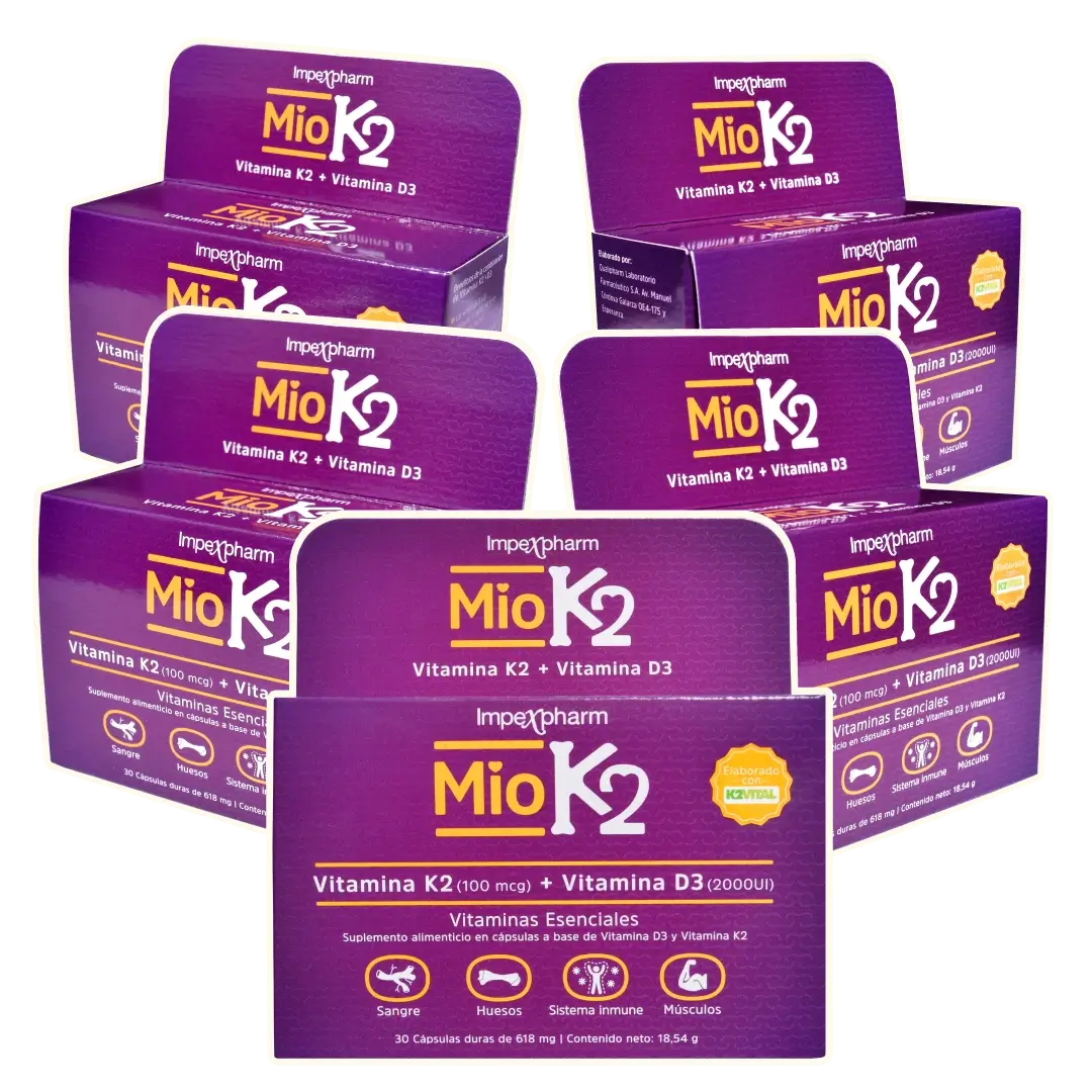 Promo x5 MioK2 Cápsulas