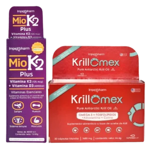 Promoción 1+1 KrillOmex y MioK2 Plus